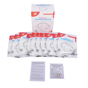 EN14683 Type IIR medical surgical mask 5 Ply KN95 Medical respirator mask GB19083-2010 standard
