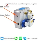 Small size automatic AMD320 digital ribbon printer gold foil printing for satin ribbon