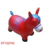 Shape unicorn horse music jump children inflatable chair sofa PVC toy kids bouncing horse