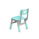 Furniture Kids Updated Ergonomic Plastic Child Furniture Learning Kids Study Table And Chair Set