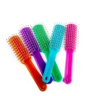 Customized multicolor heat resistant comb magic plastic hair care ribs comb