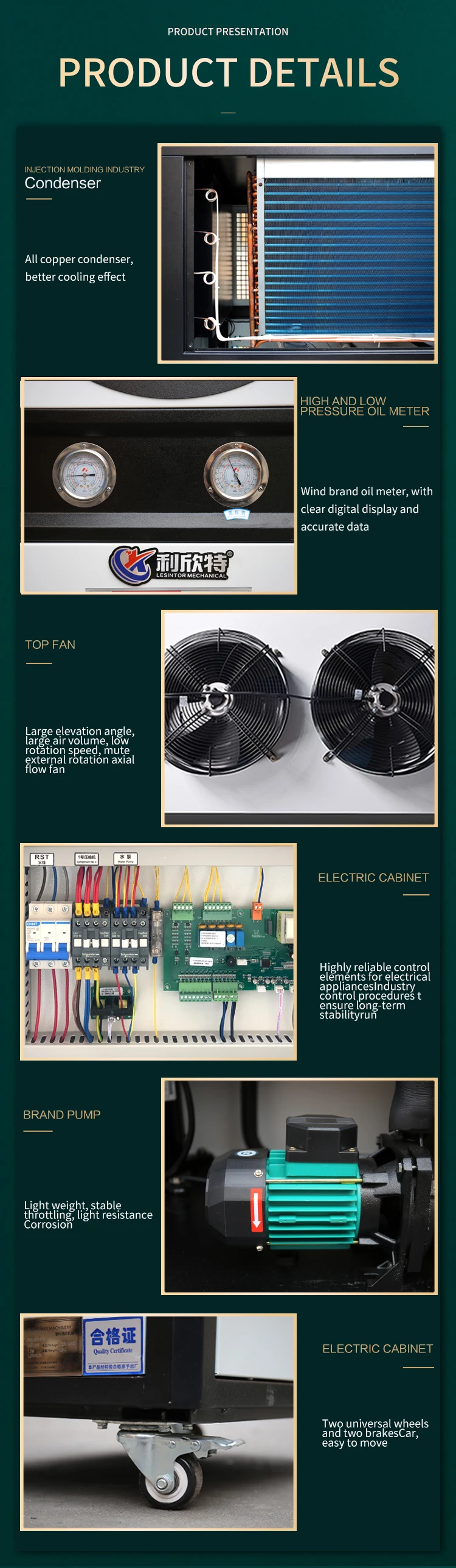Water Chiller, LESINTOR, 5HP, 10HP - detail 28