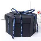 Low order quantity Customized color and logo printed birthday surprise explosion gift box