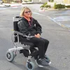 e-Throne! New Innovative design automatic lightweight folding foldable power electric wheelchair CE approved, PLN17007