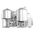 Stainless Steel 304 Brewery Equipment Prices Beer Brewing System Making Turnkey Project for Commercial