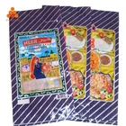 custom logo 5kg 10 kg 15kg pp transparent fabric laminated 25kg bopp woven rice corn grain bag