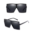DLL2740 Fashion ladies sunglasses for womens ornaments square large sun glasses lentes de sol