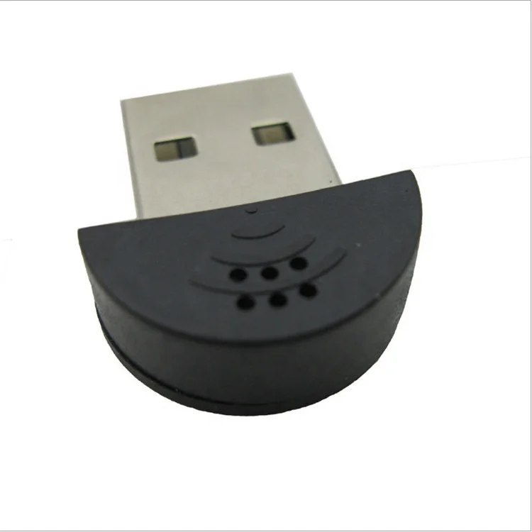 مصغرة USB ميكروفون صوت محمول تسجيل usb pc اللاسلكية ميكروفون