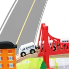Toys Car Train Toy Train Toy Train Set Cheap Wooden Children Education Toys Rail Electric Car Train Set Toy