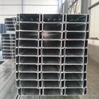 Galvanized Steel C Channel Price ASTM Standard and Is Perforated Perforated Or Not MJ steel Hot Selling steel beam