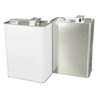 4L square metal oil can 4 ltr tin can 4 liters F-style engine oil can