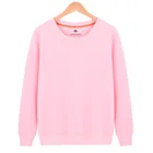 women Oversized Hoodie Harajuku Multi Color Solid Sweatshirts Basic Cotton Thick O-Neck Hoodie Autumn Winter Tops