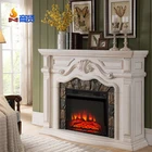 23 inch 120v decorative electrical fireplace heater 220v decor flame led electric insert fireplace speaker