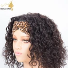 Dhl Wig Fast Delivery FedEx DHL Best Quality Hair Jerrycurl Head Band Wig