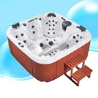 Spa Swim Spa Manufacturer JY8809 Small Lazy Swim Hot Tub Spa