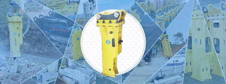 Hot Sale JSB 900 Hydraulic Hammer with 100mm Chisel for 11-16ton Excavators and 1 Year Warranty