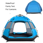 Waterproof Dome Automatic Pop-Up Outdoor Sports Tent Camping Sun Shelters
