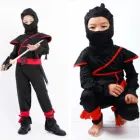 Classic Halloween Cosplay Costume Martial Arts Ninja Costumes For Kids Fancy Party Decorations Supplies Uniforms