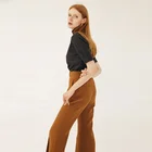 Basic Women cotton clothes hight neck t shirt tops for girls