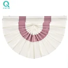 QINGYING Factory Wholesale Customized Motorized Window Roman Blinds For Living Room
