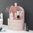 Drawer-type portable cosmetic storage make up storage organizer box