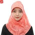 Wholesale Custom Fashion Malaysia Muslim Hijab Head Scarf Cotton Tube Caps