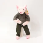 Doll High Quality Animal Plush Toy Dressing Pig Doll
