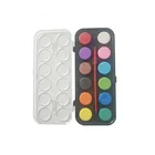 STASUN 12 Colors Dry Solid Artist Cake Water Color Paint with case and paint Brush