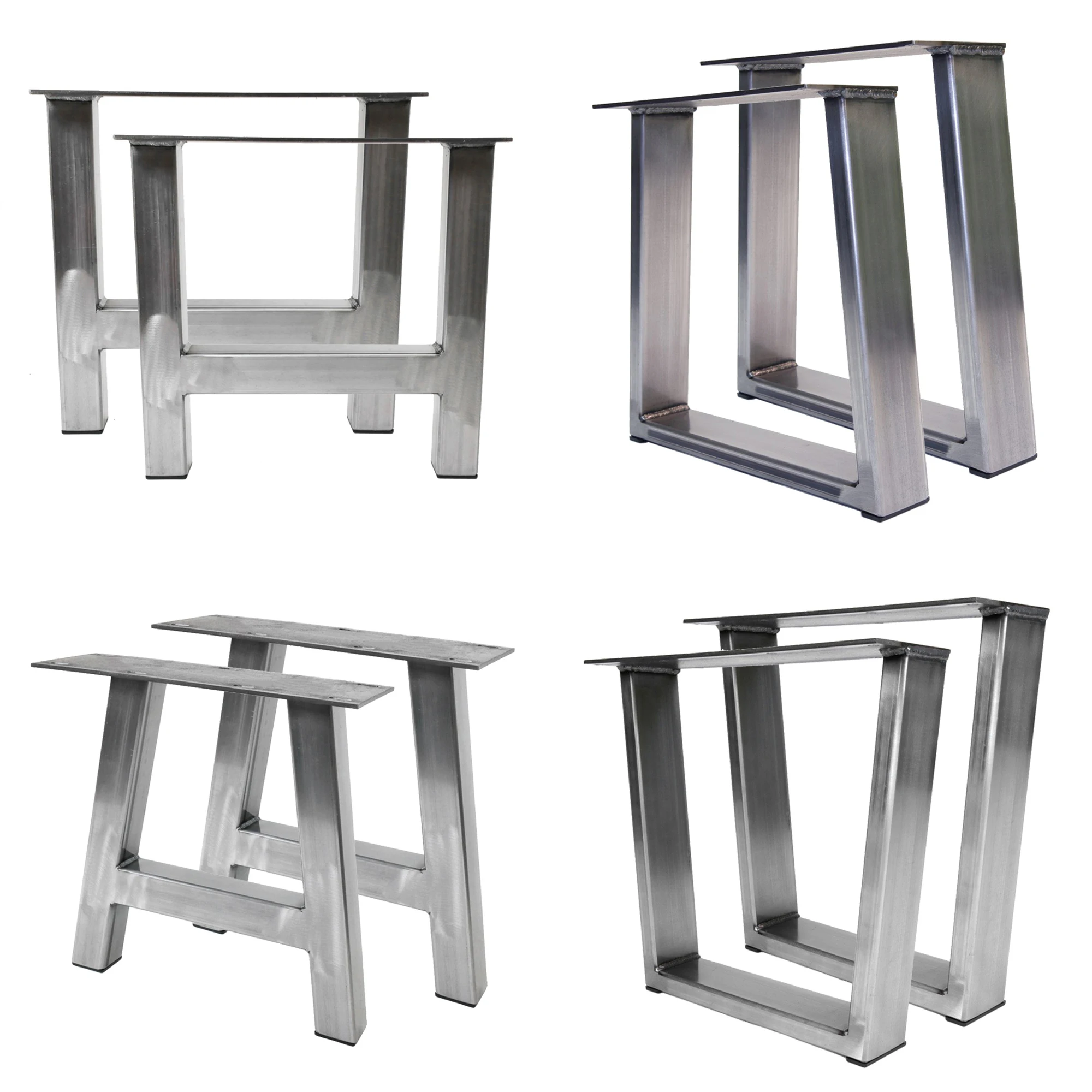 steel table legs
