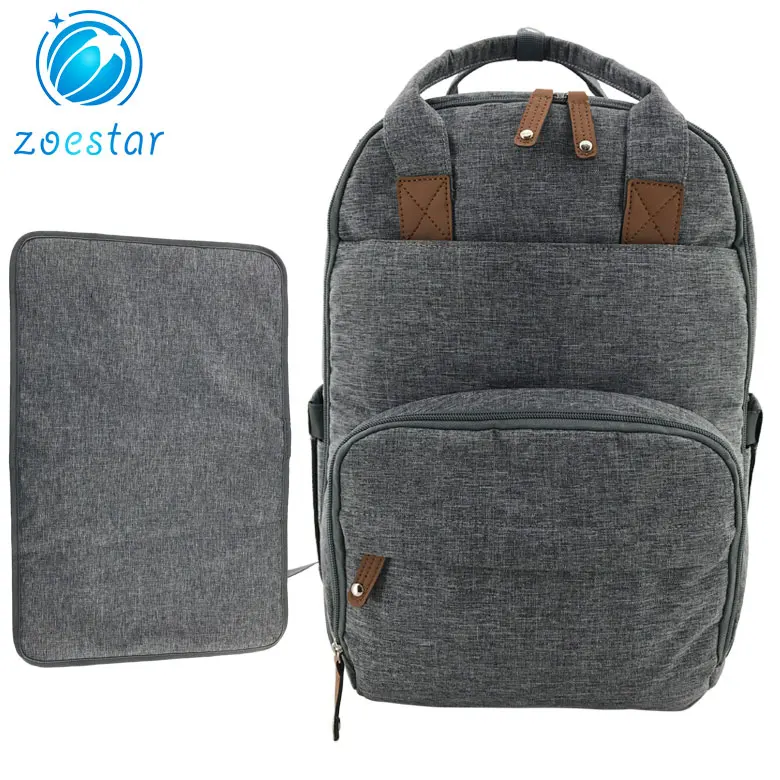 Simple Travel Diaper Backpack with Changing Mat Maternity Baby Nappy Changing Bags