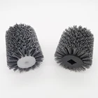cylinder type steel wire chimney brushes industrial round nylon cylinder roller Brush