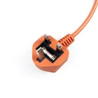 UK Electric skillet power cord 3 core power cable
