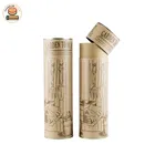 Push up Mailing tube kraft cardboard tube lids garden tool set kraft tube core