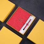 2018 christmas high quality business corporate promotional products notebook pen gift set