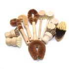 All nature wooden bamboo bottle bowl vegetable kitchen potato pan pot dish brush