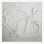 White wiping cotton manufacturers industry t-shirt rags