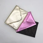 Evening Clutch Bag Bags Custom Logo Evening Clutch Bag Metallic Leather Pouch Gold Evening Bags Party Bag