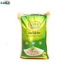 Laminated pp woven Basmati lowest price 10kg rice packaging Bag