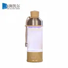 Portable alkaline ionizer water generator cup bottle