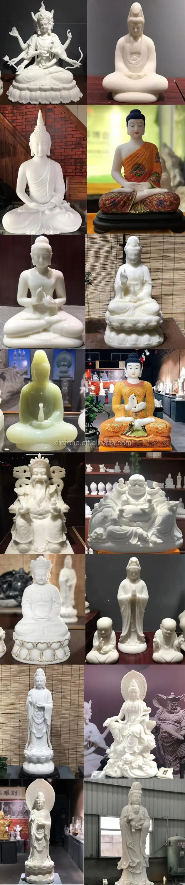 marble stone buddha statue