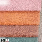 Hot 100 polyester fake leather sofa fabric textiles wholesale
