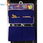 Bathroom neoprene luxury dark blue color bath kneeler and elbow rests mat