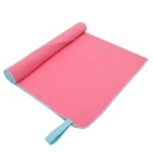 2019 new design suede quick dry microfiber stripe towel