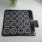 China Custom printed artwork and text touch membrane keypad,LED metal dome keypad keyboard