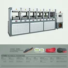 Manufacturing Plant Sole Shoe Machine Manual EVA 2 Color Slipper Sole Shoe Foaming Moulding Making Machine Price
