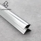 Foshan Building Materials Alu Extruded Aluminum Corner Profile