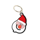 2020 new arrivals christmas custom promotion soft pvc key chain
