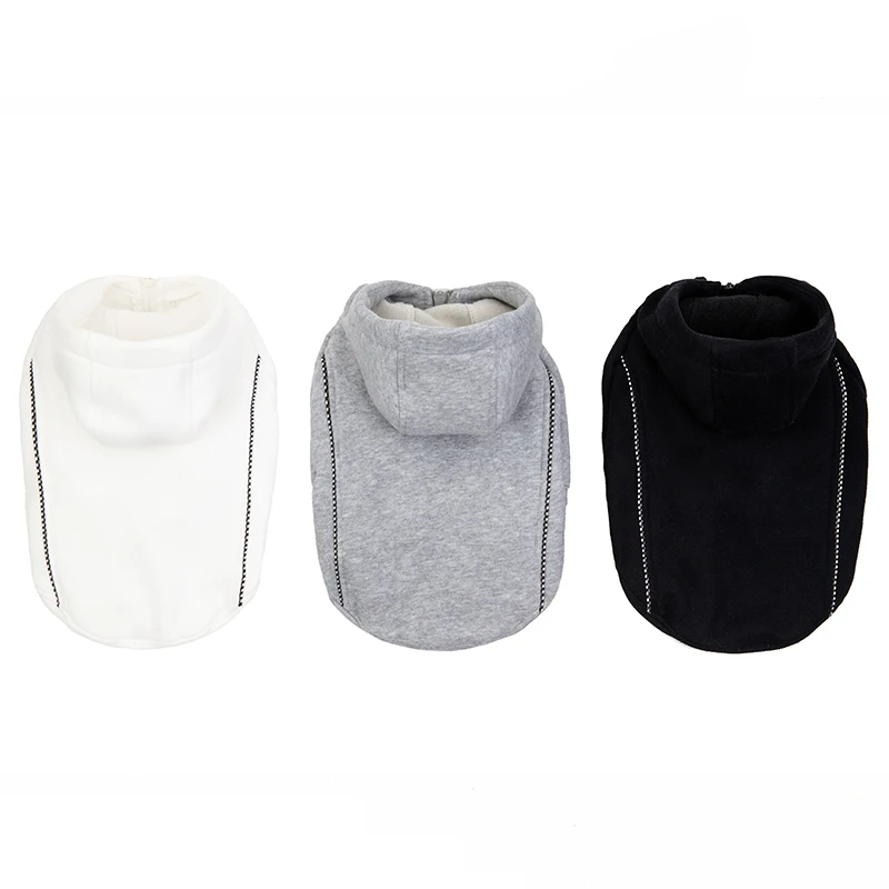 New Pet Winter Clothes Dog Hoodies Casual Sports Plain Pet Sweater Puppy Coats Best Selling Dog Clothes Factory Wholesale