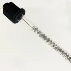 Quartz heating tube lamp full transparent infrared tungsten heating light 500w
