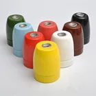 Socket Porcelain E27 Lamp Socket Wholesale Colorful E27 Light Socket Porcelain Lamp Holder